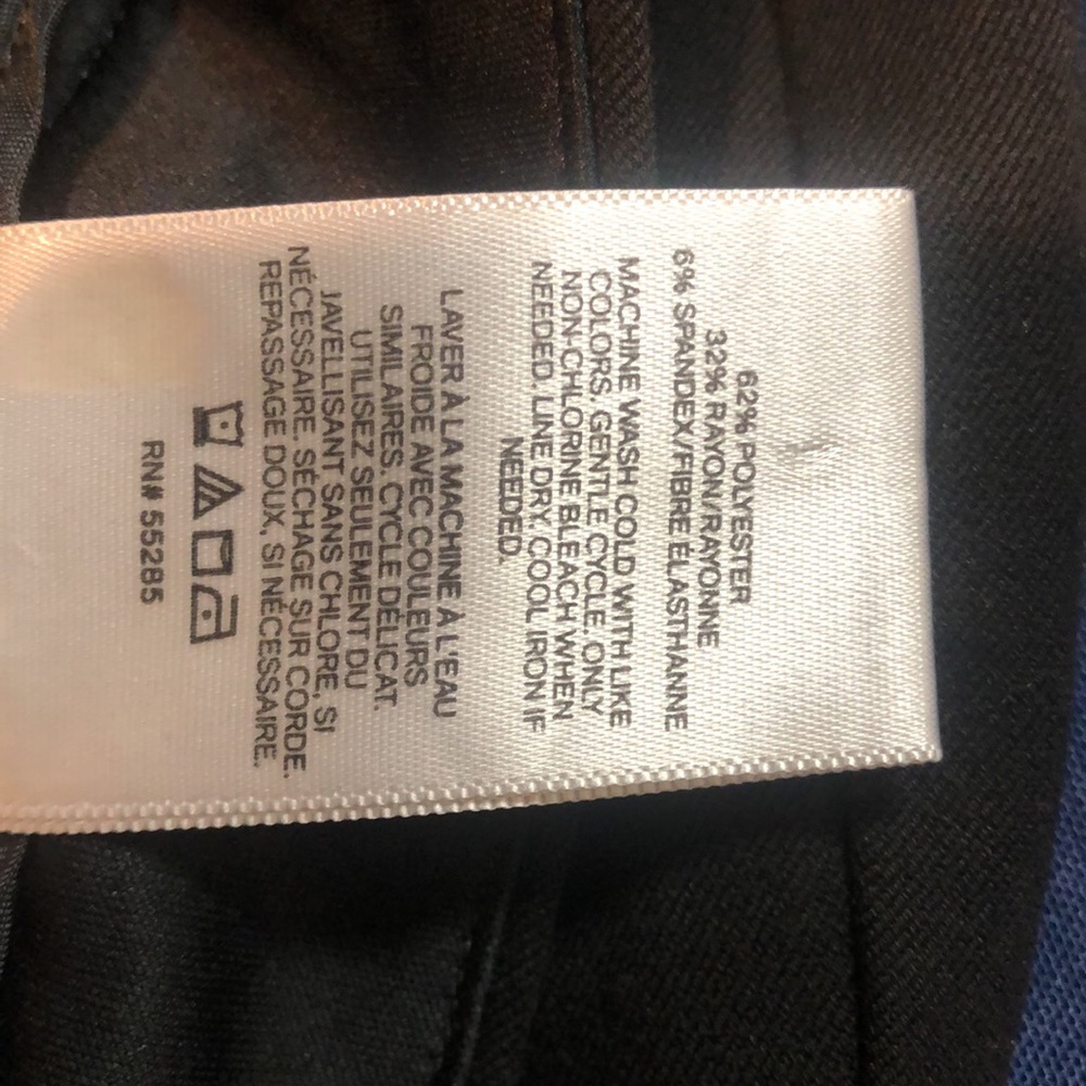 Express Black Stretch Editor Barely Boot Low Rise… - image 7